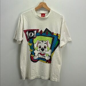 Vintage Disney 101 Dalmatians T Shirt 90s Single Stitch Unisex Medium Classic